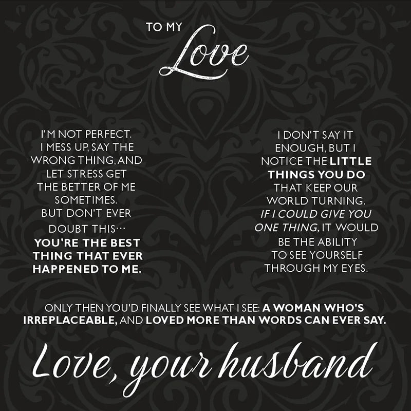 New Christmas Gift To My Love Eternal Heart Double layered Heart Shaped Necklace With Gift Box Gilrfriend Wife Valentine's Day Gifts | MONMONSHOP