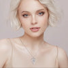 New Christmas Gift To My Love Eternal Heart Double layered Heart Shaped Necklace With Gift Box Gilrfriend Wife Valentine's Day Gifts | MONMONSHOP