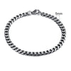 MMS 3 - 11mm Chunky Miami Curb Chain Bracelet for Men, Stainless Steel Cuban Link Chain Wristband Classic Punk Heavy Male Jewelry - monmonshop.com