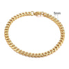 MMS 3 - 11mm Chunky Miami Curb Chain Bracelet for Men, Stainless Steel Cuban Link Chain Wristband Classic Punk Heavy Male Jewelry - monmonshop.com