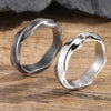 Mobius Ring for Men Boys, Oxidized Twisted Stainless Steel Finger Band,Retro Endless Love Anniversary Gift for Him | MONMONSHOP - monmonshop.com