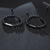 New Men's Casual Lava Stone Beads Urn Bracelets for Ashes, Hollow Tube Cremation Keepsake Memorial Jewelry,Length Adjustable | MMS - monmonshop.com