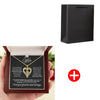 Silver Necklace Eternal Heart Double layered With Gift Box For Gilrfriend Wife Christmas Valentine's Day Gifts | MMS - monmonshop.com