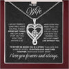Silver Necklace Eternal Heart Double layered With Gift Box For Gilrfriend Wife Christmas Valentine's Day Gifts | MMS - monmonshop.com
