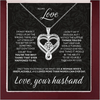 Silver Necklace Eternal Heart Double layered With Gift Box For Gilrfriend Wife Christmas Valentine's Day Gifts | MMS - monmonshop.com