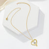 Silver Necklace Eternal Heart Double layered With Gift Box For Gilrfriend Wife Christmas Valentine's Day Gifts | MMS - monmonshop.com