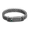 Silver Punk Retro Men's Lucky Bracelet Silver Tide Creative Personality Jewelry Chain Birthday Gift MMS - monmonshop.com