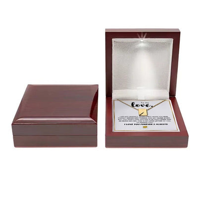 To My Love Christmas Gift Envelope Necklace With Flap Wooden Box For Girlfriend Birthday Mother's Day Valentine's Day Gifts | MMS - monmonshop.com