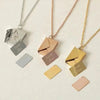 To My Love Christmas Gift Envelope Necklace With Flap Wooden Box For Girlfriend Birthday Mother's Day Valentine's Day Gifts | MMS - monmonshop.com