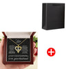 To My Love Eternal Heart Double layered Heart shaped Necklace With Gift Box For Gilrfriend Wife Christmas Valentine's Day Gifts MONMONSHOP - monmonshop.com