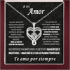 To My Love Eternal Heart Double layered Heart shaped Necklace With Gift Box For Gilrfriend Wife Christmas Valentine's Day Gifts MONMONSHOP - monmonshop.com