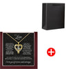 To My Love Heart Necklace With Gift Box From Husband Boyfriend For Wife Gilrfriend Christmas Valentine's Day Gifts | MMS - monmonshop.com