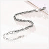 Unisex Rope Chain Bracelets for Men Women, Stainless Steel Twisted Links Chain Bracelet,Simple Classic Jewelry Gift for Him | MONMONSHOP - monmonshop.com